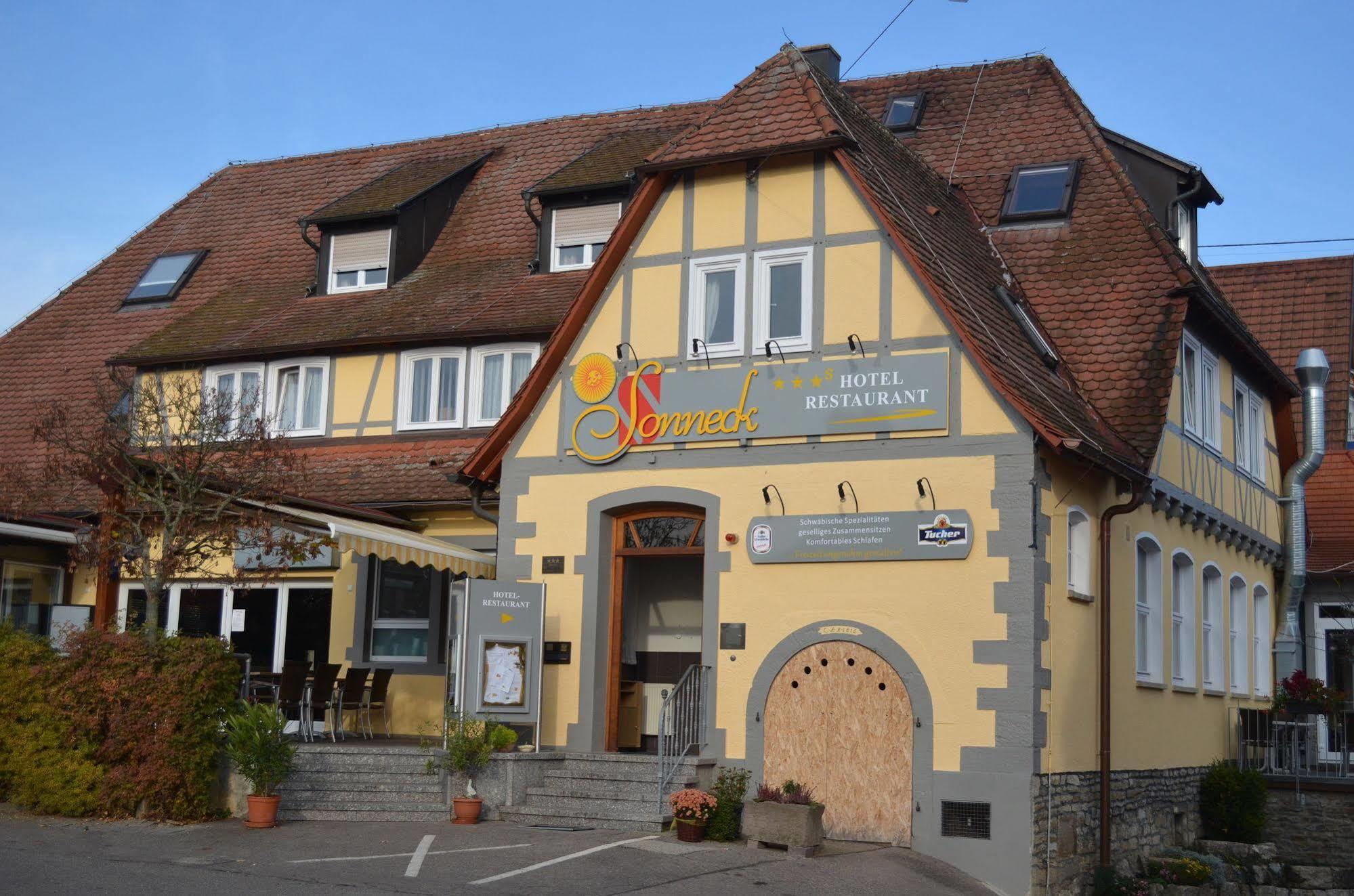 Hotel Sonneck Schwäbisch Hall Exterior foto